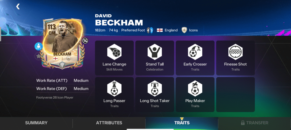Traits System in FC Mobile | FC Mobile Screenshot 20251112 183503 | FC Mobile