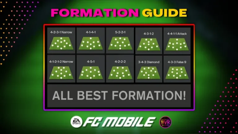 image guides cards formation | FC Mobile