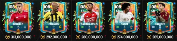 Carnival Sniping Investment Cards | FC Mobile