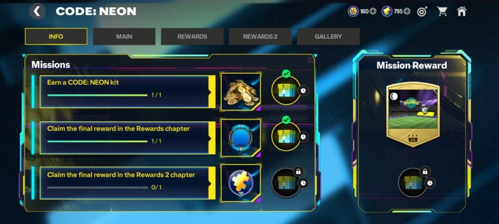 Code Neon Event Guide | FC Mobile Screenshot 2025 03 21 00 27 12 517 com.ea .gp .fifamobile | FC Mobile
