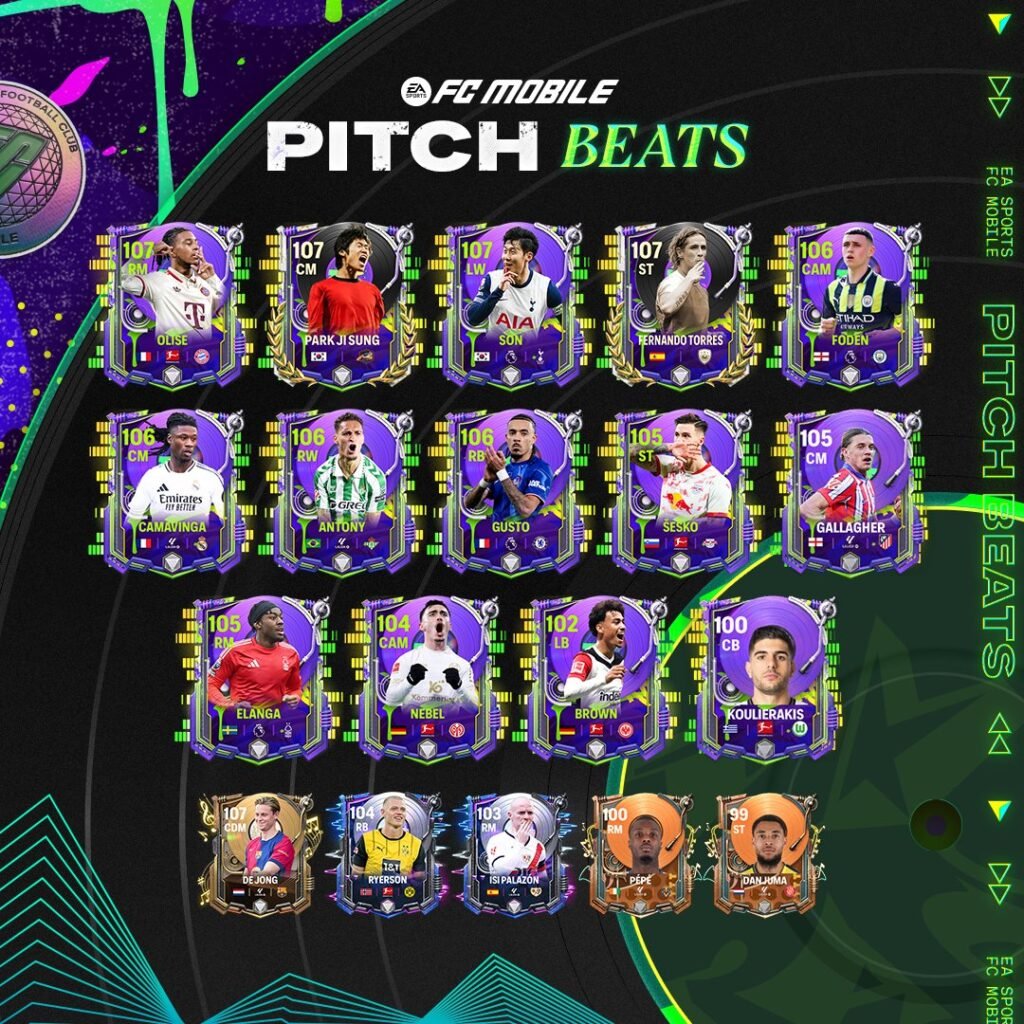 Player leaks of week 4 of pitch beats