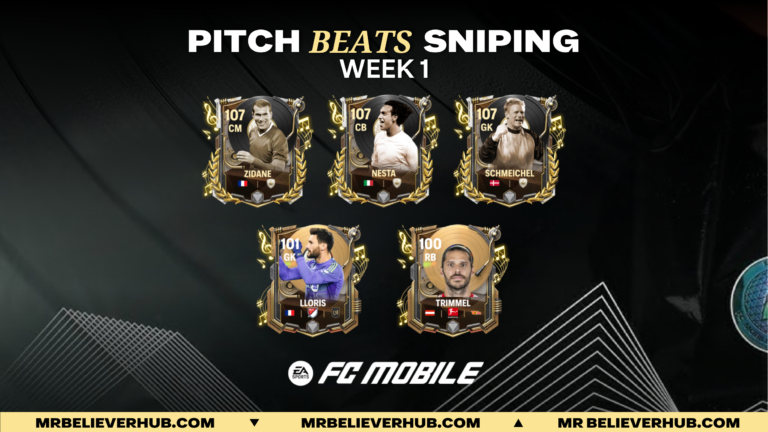 Pitch Beats Sniping Investment Week 1 Banner