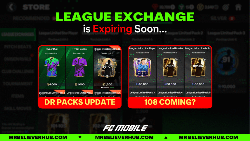 league og | FC Mobile
