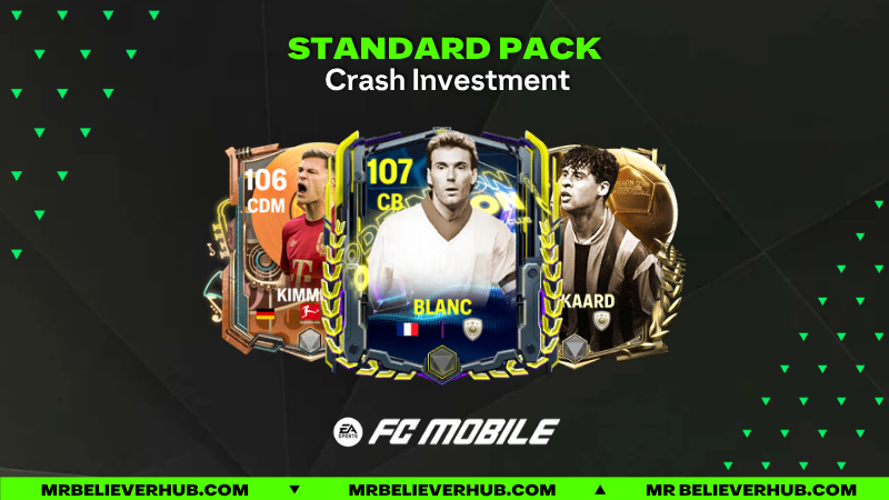 STANDARD PACK CRASH INVESTMENT !!! | FC Mobile CRASH | FC Mobile