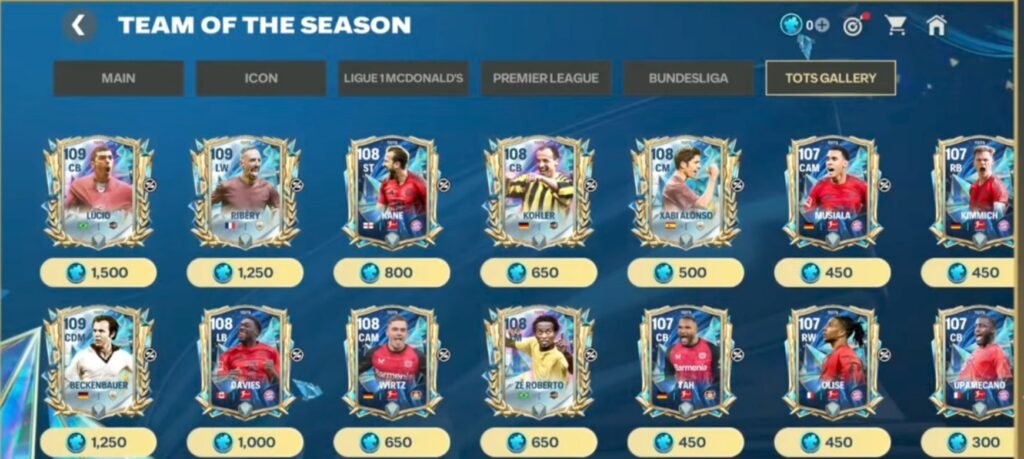 Bundesliga tots Stream Summary