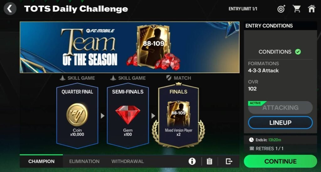 daily chkg | FC Mobile