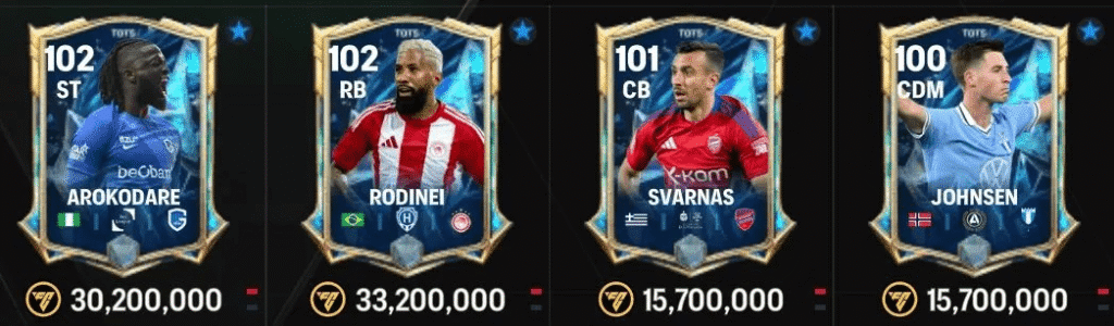 serie A tots week 4 investment | FC Mobile