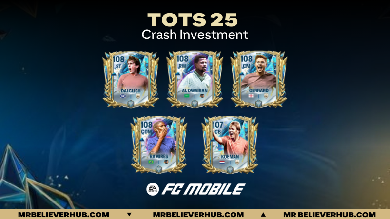 Tots icon crash investment | FC Mobile tots 25 | FC Mobile