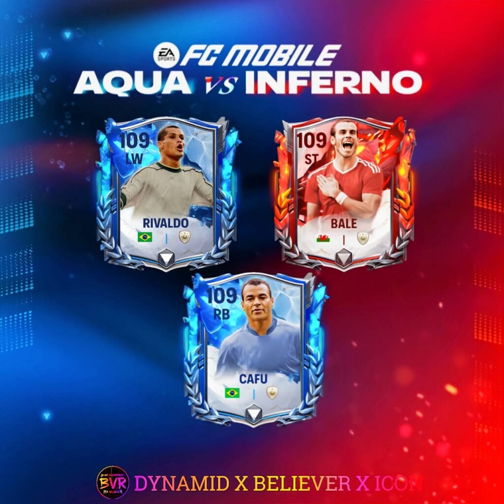 FC Mobile Leaks: Defining Legacies, New Icons & Aqua vs Inferno Updates | FC Mobile 1 2 | FC Mobile
