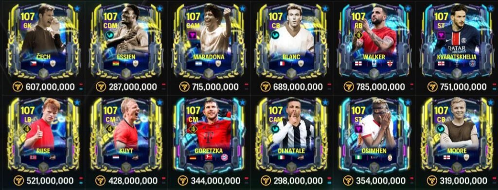 MARKET PICK CRASH INVESTMENT ✨ | FC Mobile Screenshot 20250621 000610 FC Mobile | FC Mobile