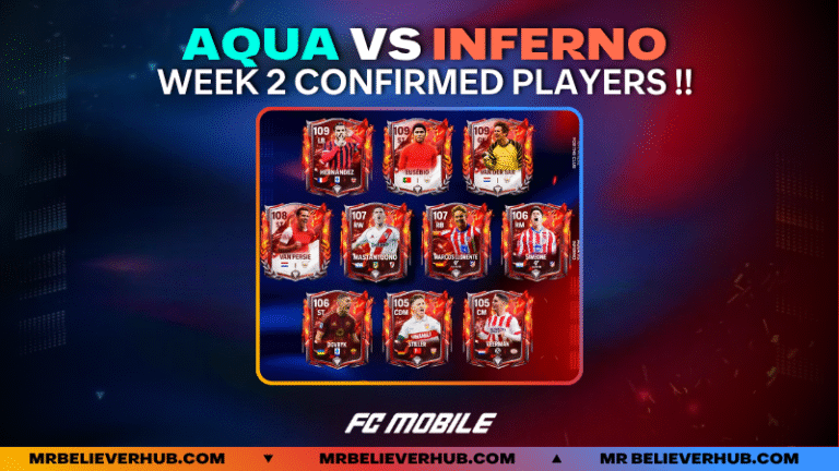 Massive leak 😱!! All confirmed players for the next week revealed | FC Mobile WEEK 2 | FC Mobile