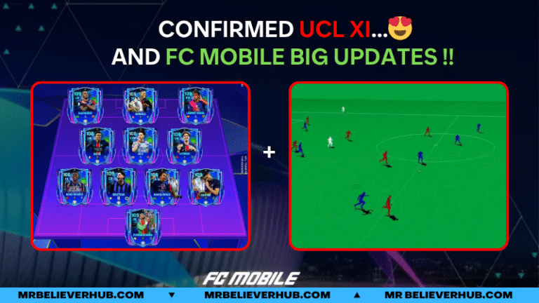 UCL Players + Major Gameplay Patch Coming to FC Mobile! | FC Mobile ucl final | FC Mobile