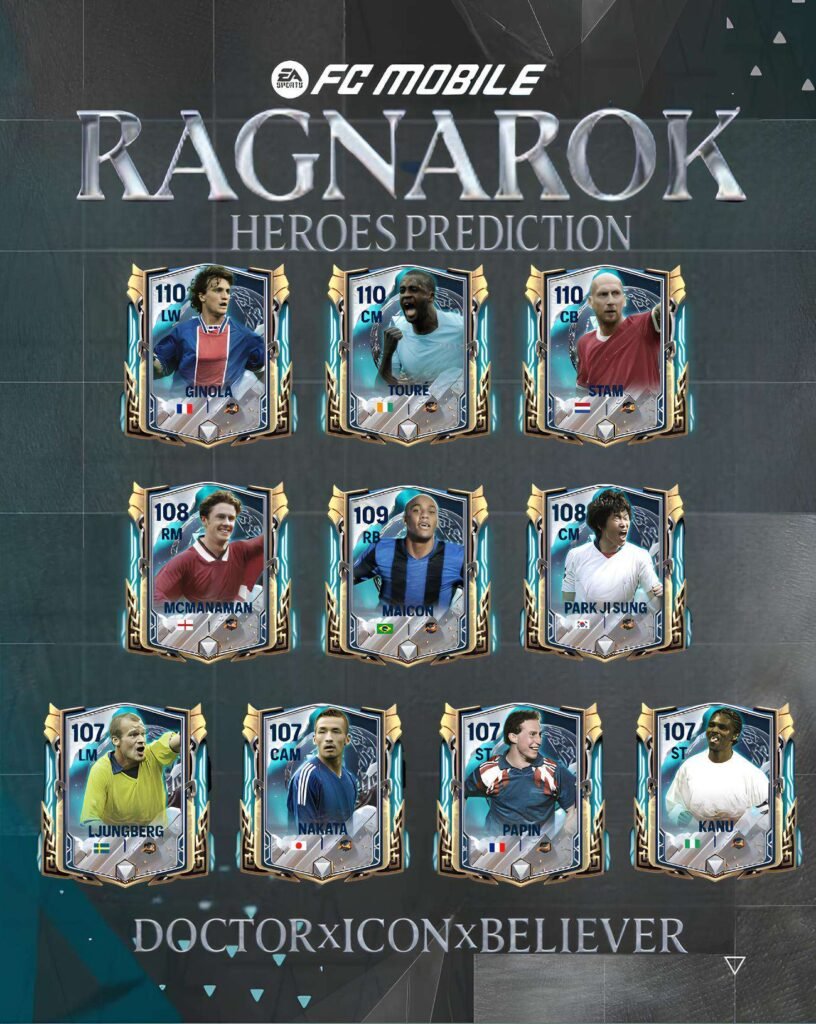 MASSIVE 😱! RAGNAROK ICON AND HEROES PREDICTIONS!!! ✨ | FC Mobile Ragnarok