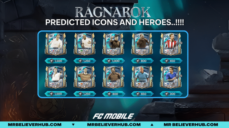 Ragnarok Week 3 Predictions: 10 New Icons & Heroes You Might See Soon | FC Mobile bannnneerr | FC Mobile