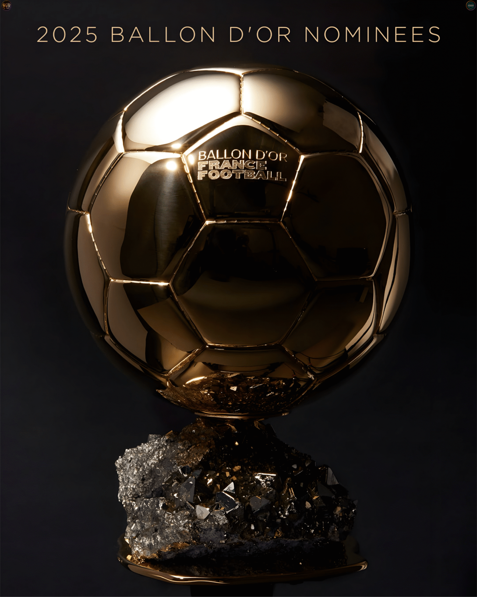 ballon dor ballon d'or haaland salah lamine yamal olise bellingham pedri cole palmer ballon dor nominees Nominee