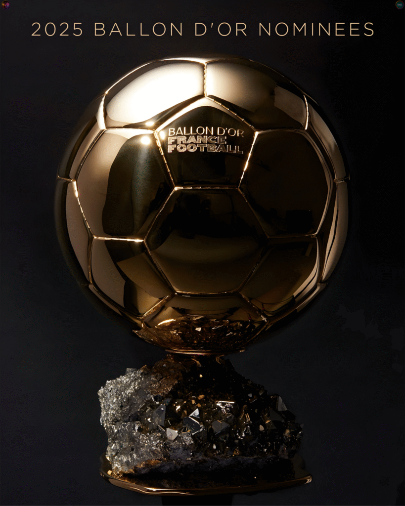 ballon dor ballon d'or haaland salah lamine yamal olise bellingham pedri cole palmer ballon dor nominees Nominee