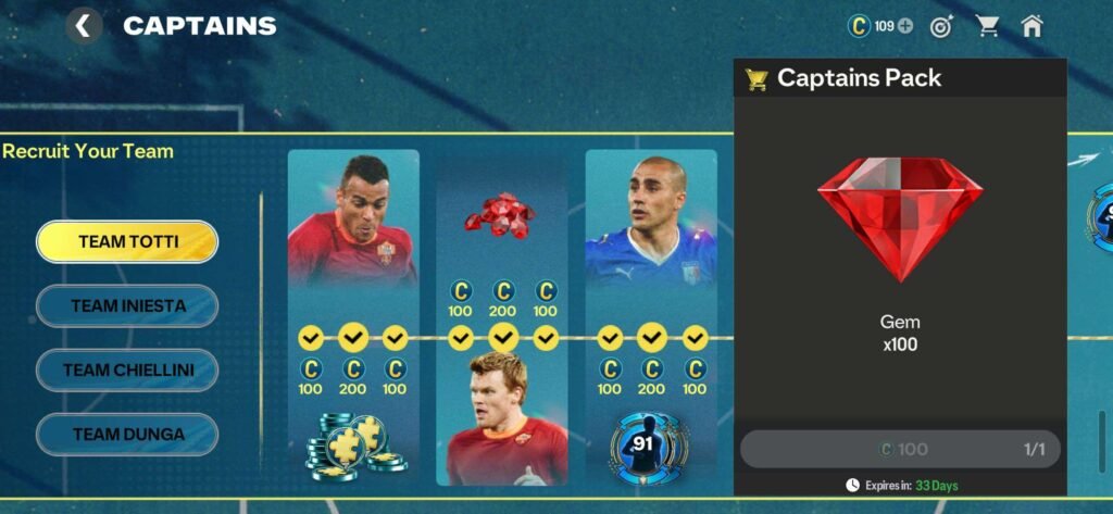 β Captains Event GEMS ROADMAP β MAXIMIZE YOUR EARNINGS! π | FC Mobile Screenshot 20250823 211417 FC Mobile | FC Mobile