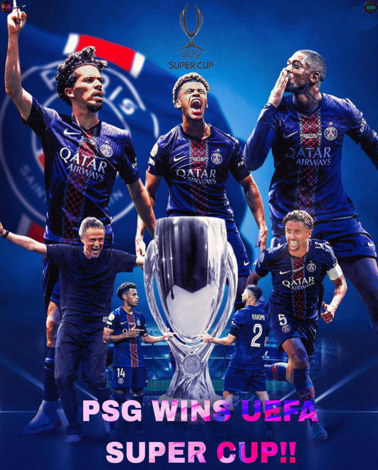 psg uefa super cup win