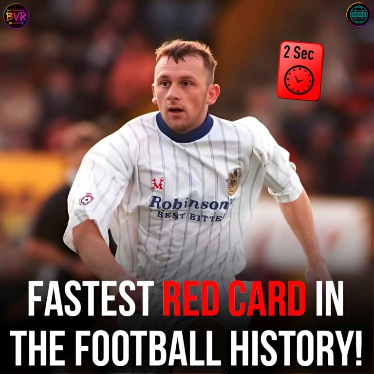england red card fastest 2 minute lee todd