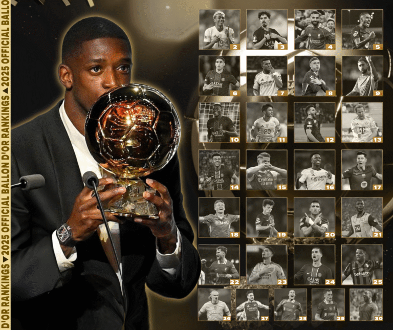 🚨 OFFICIAL BALLON D’OR 2025 RANKINGS!🥇 | FC Mobile ballon d'or dembele lamine yamal gyokeres psg luis enrique