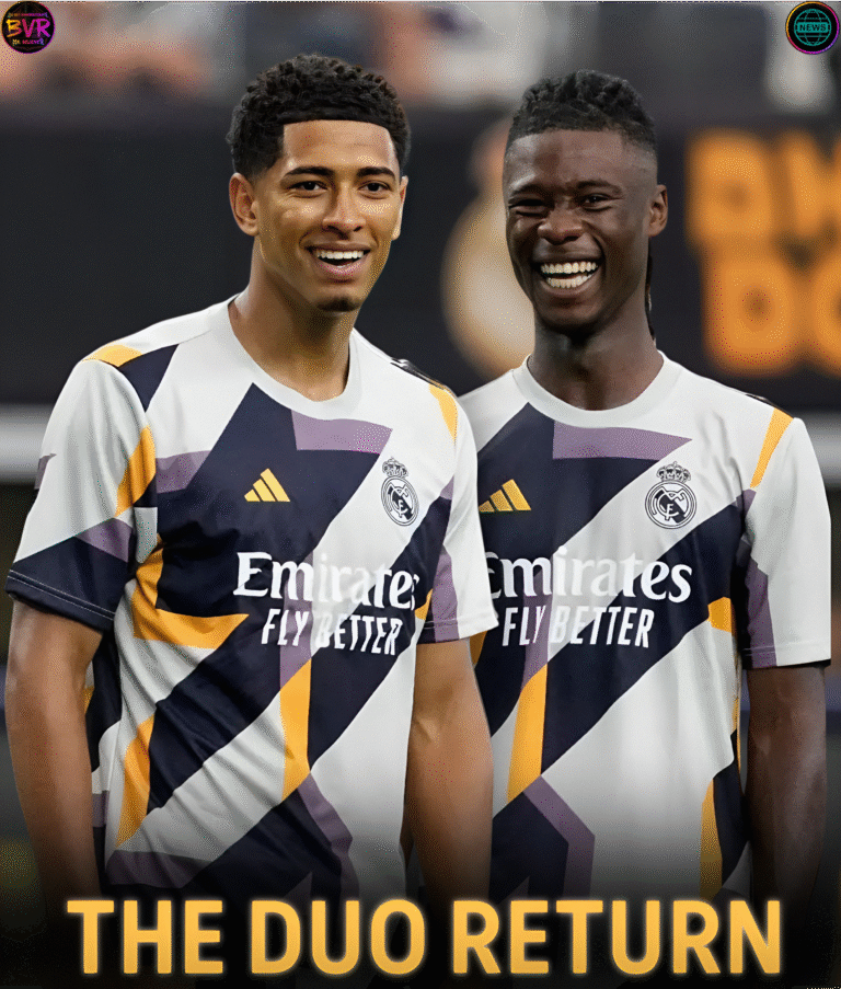 bellingham camavinga injury return madrid real real madrid