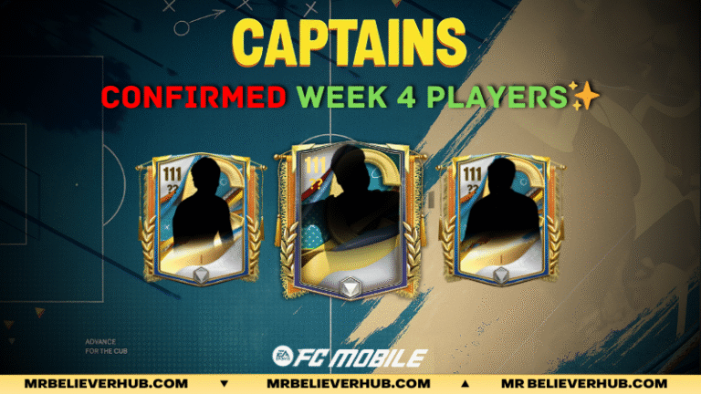 FC Mobile Latest Leaks: Anniversary Soundtrack Voting 🎶 + Captains Event Week 4 ICONs & Live Players ✨ | FC Mobile DYNAMID PRACTICE TEMPLATE 14 | FC Mobile