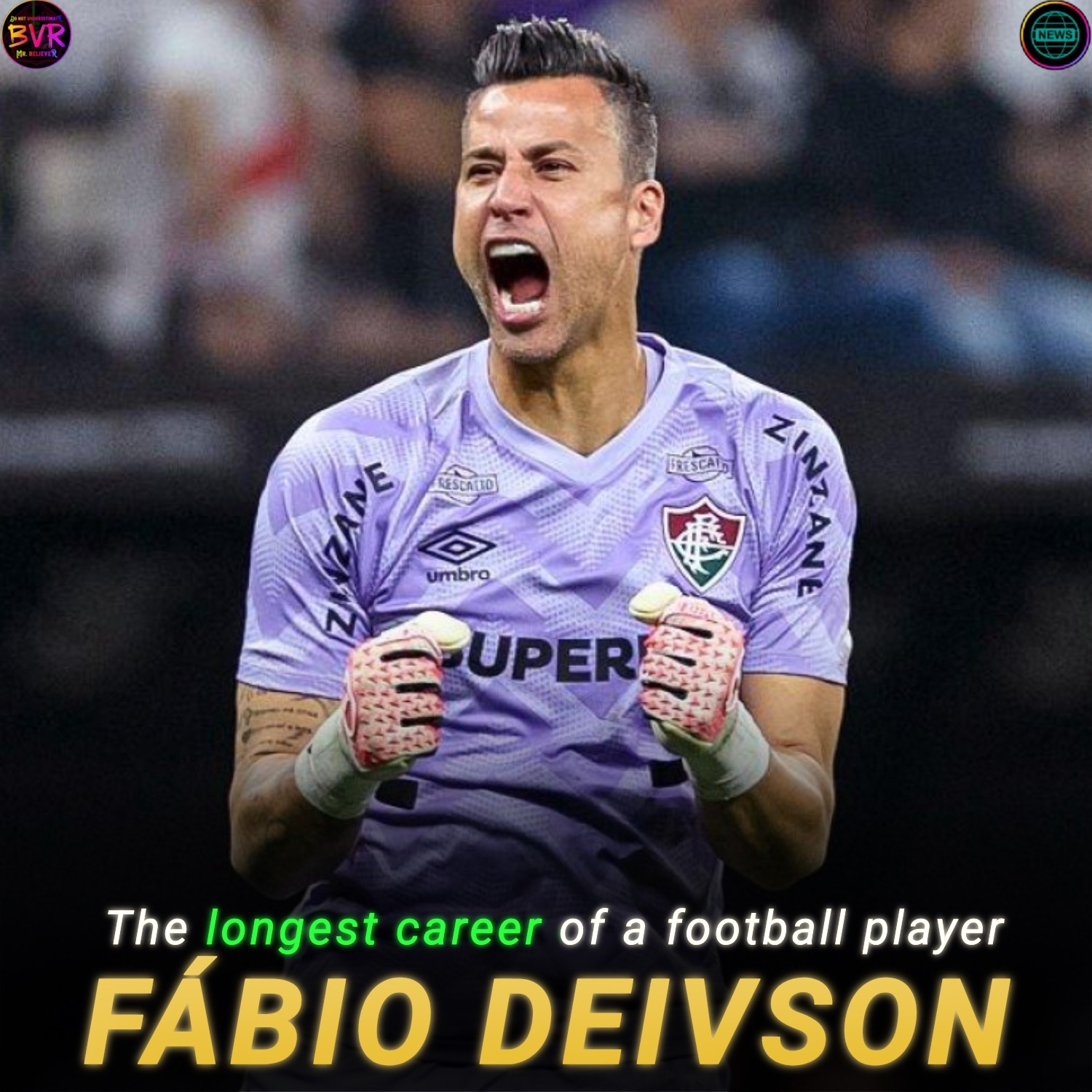 longest career fabio deivson