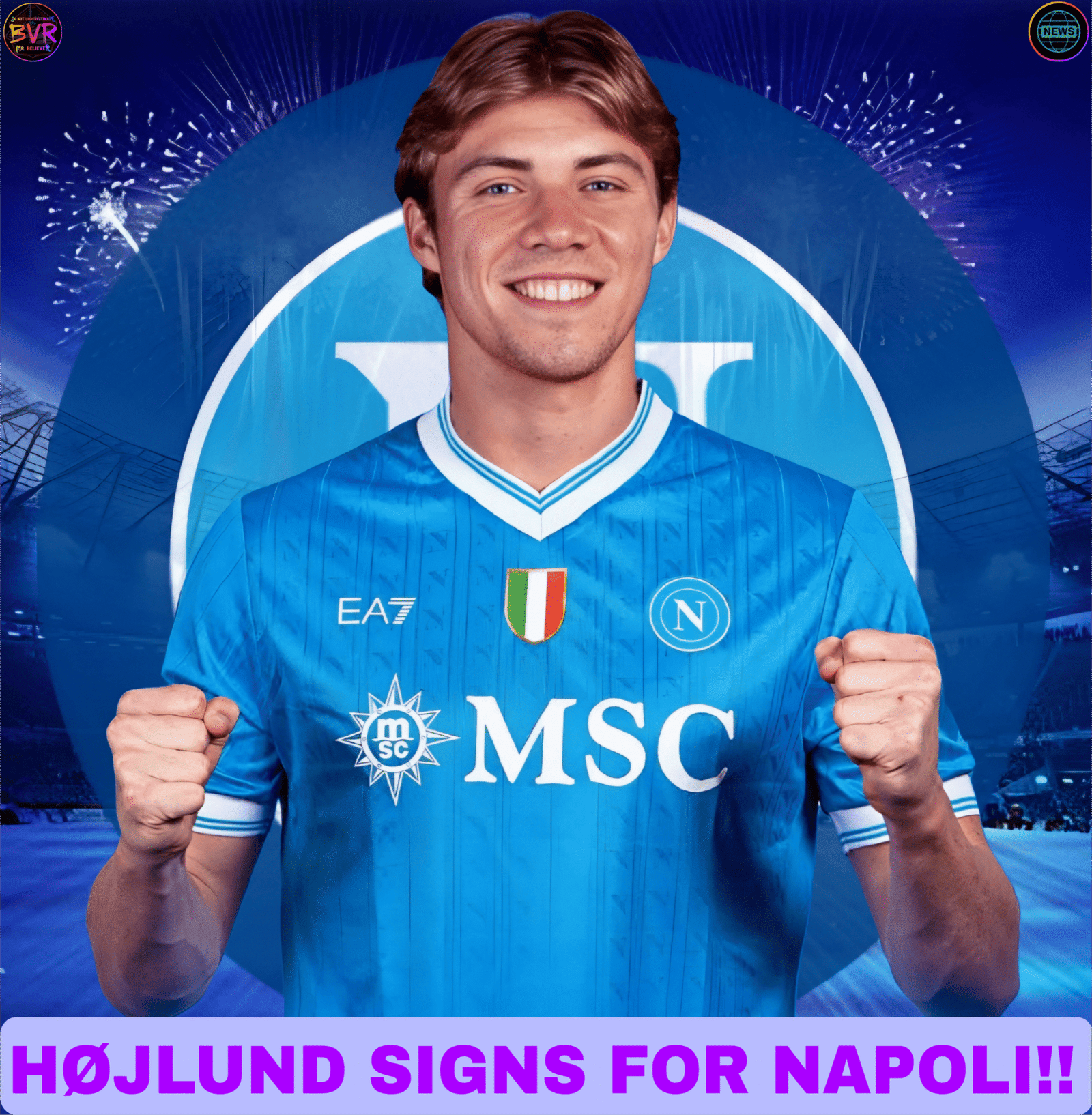 hojlund napoli