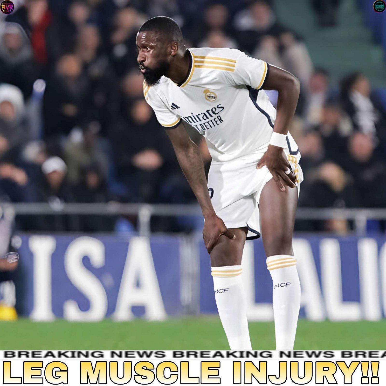 🚨RÜDIGER SUFFERS 3 MONTH LONG INJURY! ⚠️ | FC Mobile rudiger injury real ,madrid
