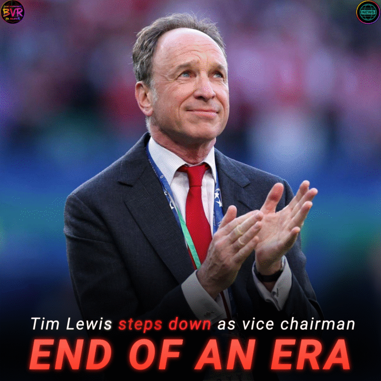 arsenal tim lewis vice chair resigns steps down