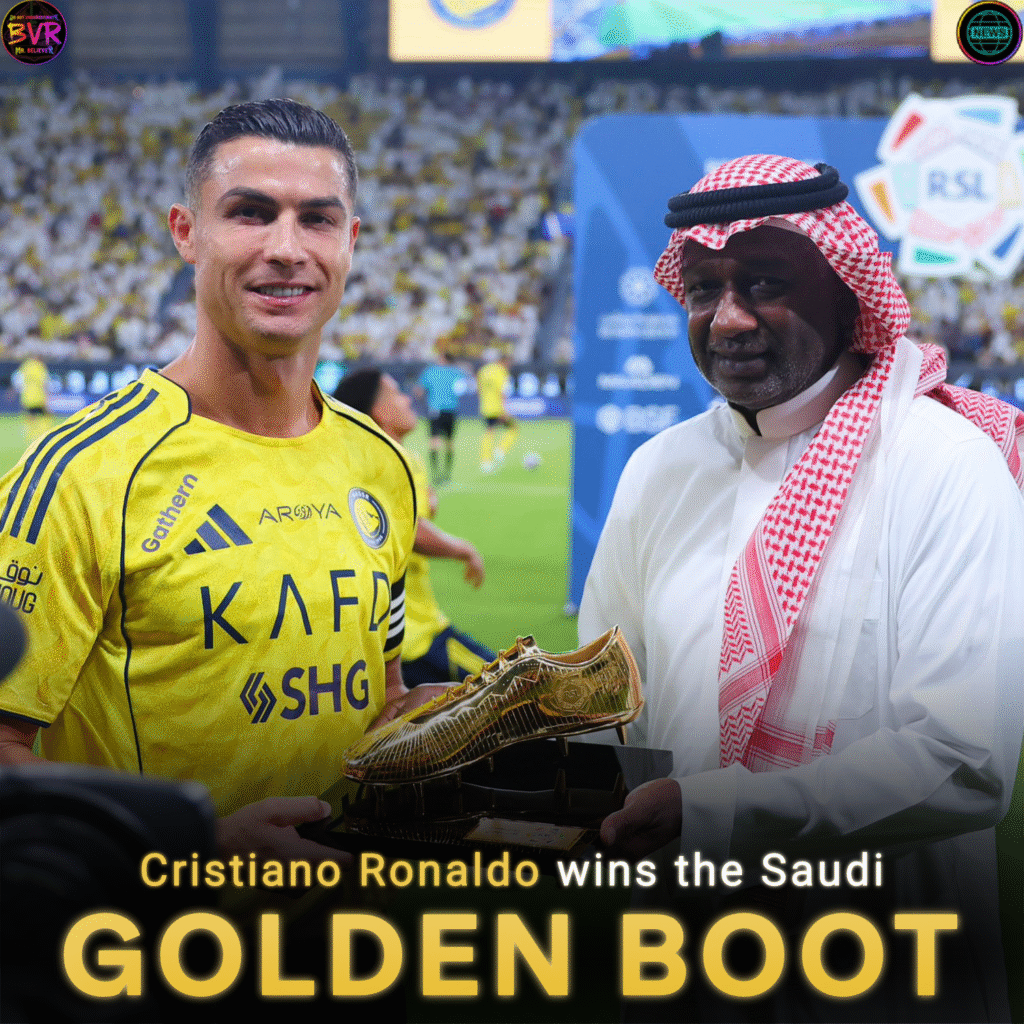 ronaldo golden boot 2024 25