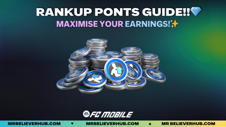 FC MOBILE 26 — RANKUP POINTS GUIDE | FC Mobile DYNAMID PRACTICE TEMPLATE 2 | FC Mobile
