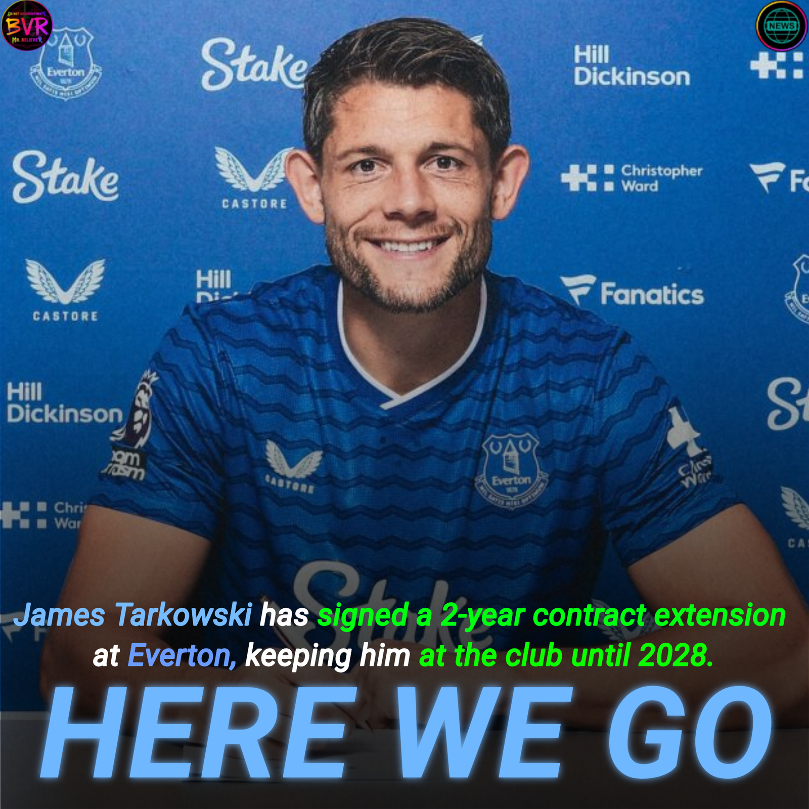 🚨 JAMES TARKOWSKI SIGNS NEW EVERTON DEAL 🔵 | FC Mobile everton james tarkowski james tarkowski contract