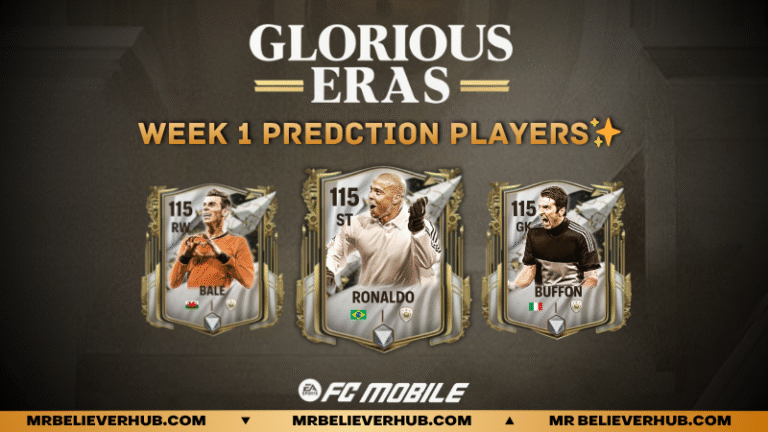 Glorious Eras Players Predictions — FC Mobile 26 | FC Mobile banner