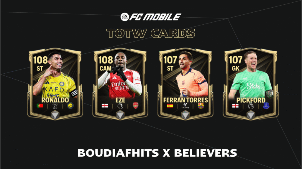 Glorious Eras Week 2 & TOTW Players Revealed In FC Mobile 26 | FC Mobile Totw Players