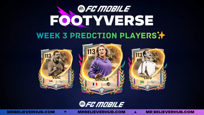FC MOBILE 26 — FOOTYVERSE EVENT WEEK 3 LEAKS | FC Mobile week 3 | FC Mobile