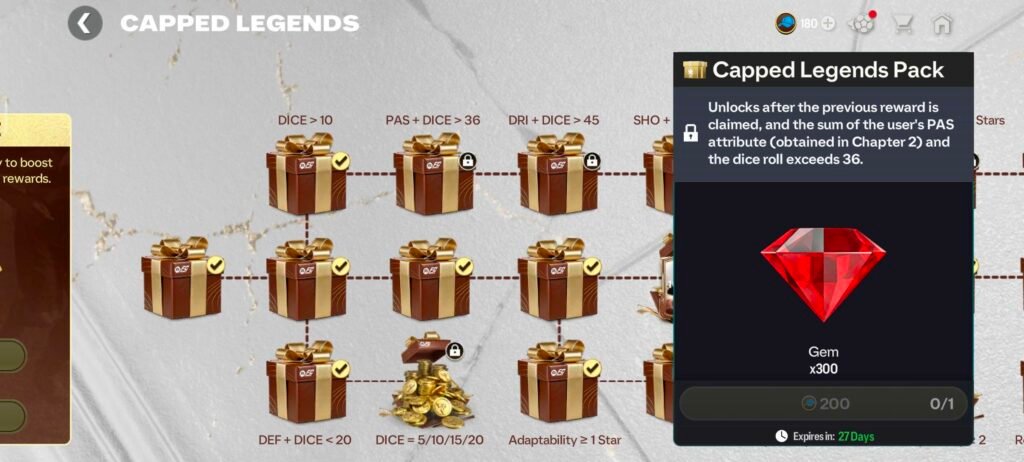 GEMS GUIDE IN CAPPED LEGENDS EVENT โ FC MOBILE 26 | FC Mobile Screenshot 20260227 161425 com.ea .gp .fifamobile | FC Mobile