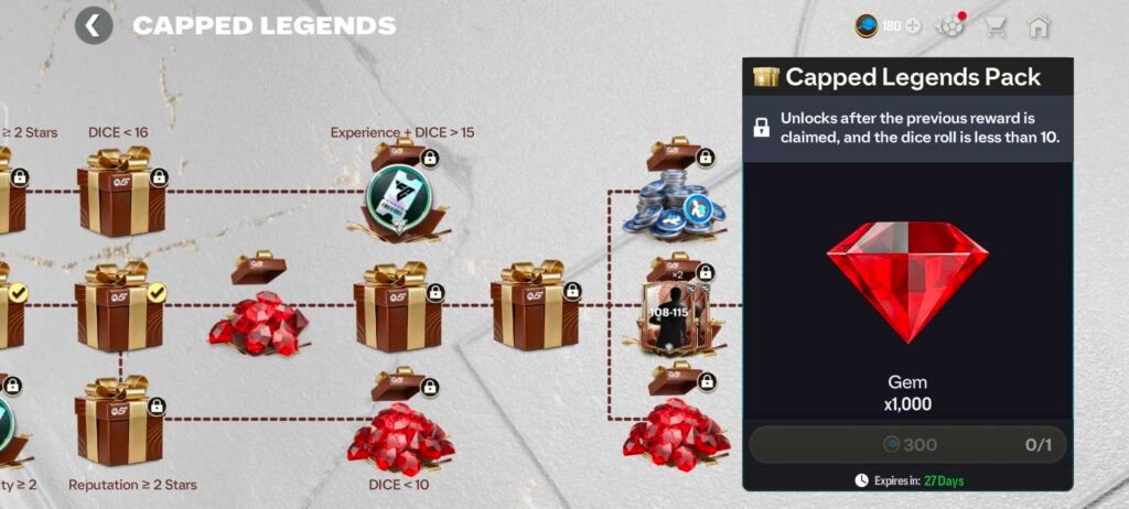 GEMS GUIDE IN CAPPED LEGENDS EVENT โ FC MOBILE 26 | FC Mobile Screenshot 20260227 161457 com.ea .gp .fifamobile | FC Mobile
