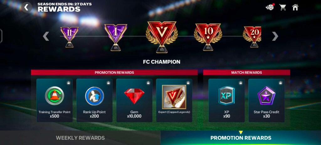 GEMS GUIDE IN CAPPED LEGENDS EVENT โ FC MOBILE 26 | FC Mobile Screenshot 20260227 161855 com.ea .gp .fifamobile | FC Mobile