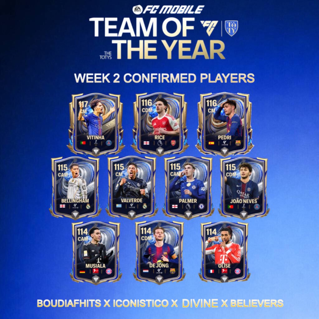 Nation Story: Portugal & TOTY Week 2 Confirmed Players – FC Mobile 26 | FC Mobile 12 | FC Mobile