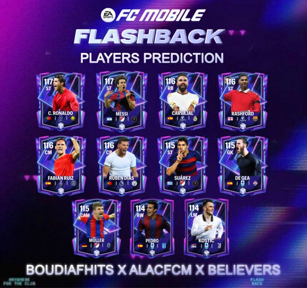 Flashbacks Event Leaks – Which Legends Are Making a Comeback!? — FC Mobile 26 | FC Mobile Flashback prediction
