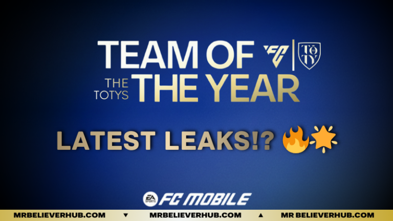 LATEST LEAKS – FC Mobile TOTY & UTOTY Updates | FC Mobile AK GAMER WEB TEMPLATE 10 | FC Mobile