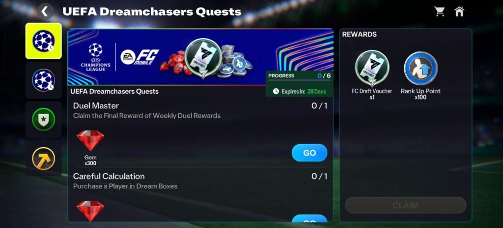 UCL DREAMCHASERS EVENT GUIDE — TIPS ON HOW TO MAXIMIZE REWARDS!? — FC MOBILE 26 | FC Mobile Screenshot 2026 03 26 13 37 48 70 83166ce233f71d89e25cf5d6e9762e36 | FC Mobile