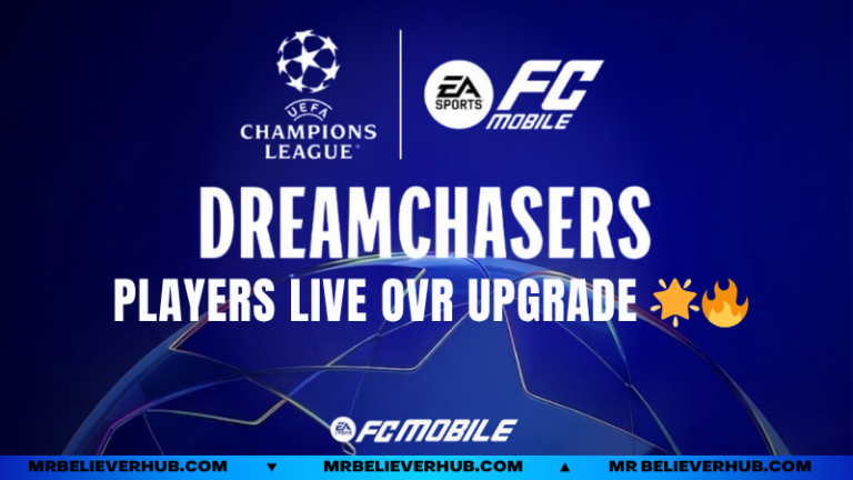 UCL DREAMCHASERS LIVE OVR UPGRADE IS FINALLY HERE!! - FC MOBILE 26 | FC Mobile AK GAMER WEB TEMPLATE 3 1 | FC Mobile