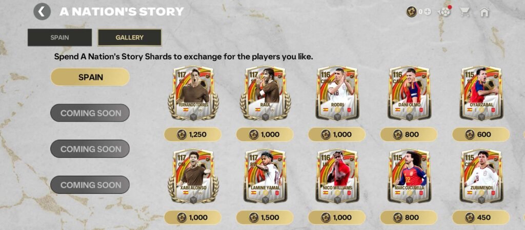 The Ultimate Guide : The Nation Story Spain - Fc Mobile 26 | FC Mobile nation story