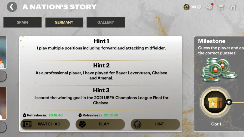 Germany Nation Story Guide FC Mobile 2026 โ Daily Answers, Rewards & Shards Guide ๐ฉ๐ช๐ฅ - FC MOBILE 26 | FC Mobile MuMu 20260509 101154 934 | FC Mobile