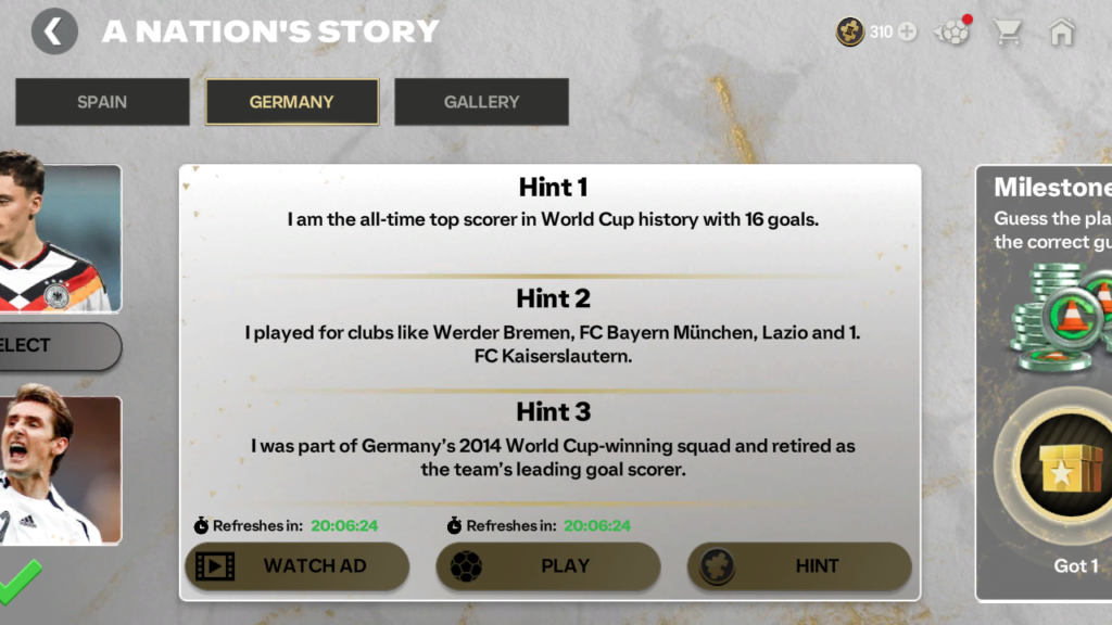 Germany Nation Story Guide FC Mobile 2026 โ Daily Answers, Rewards & Shards Guide ๐ฉ๐ช๐ฅ - FC MOBILE 26 | FC Mobile MuMu 20260510 102336 104 | FC Mobile