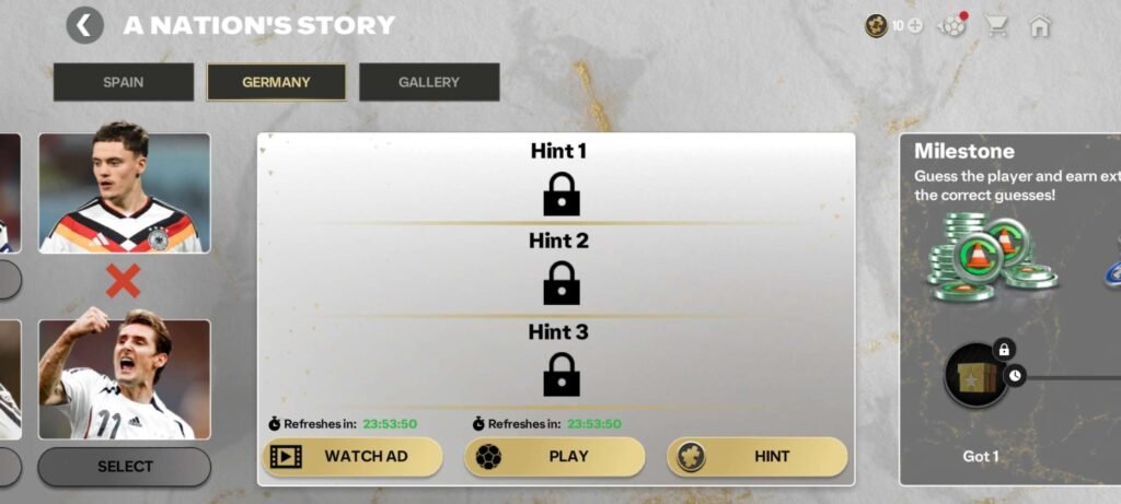 Germany Nation Story Guide FC Mobile 2026 โ Daily Answers, Rewards & Shards Guide ๐ฉ๐ช๐ฅ - FC MOBILE 26 | FC Mobile Screenshot 20260507 070612 FC Mobile | FC Mobile