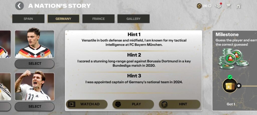 Germany Nation Story Guide FC Mobile 2026 โ Daily Answers, Rewards & Shards Guide ๐ฉ๐ช๐ฅ - FC MOBILE 26 | FC Mobile Screenshot 20260514 064536 FC Mobile | FC Mobile