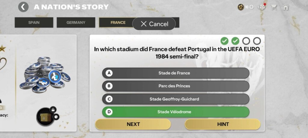 FC Mobile Nation’s Story France Guide 2026 🇫🇷 | All Answers, Rewards & Best Players - FC MOBILE 26 | FC Mobile Screenshot 20260517 070251 FC Mobile | FC Mobile